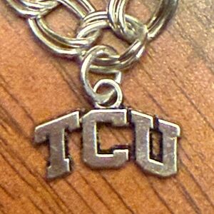 James Avery 925 silver TCU charm bracelet pendant charm